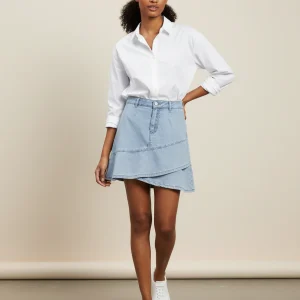 Jupe Portefeuille Volantée