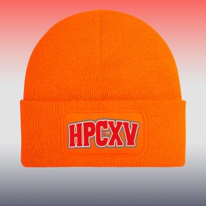 Bonnet à patch orange HPC XV
