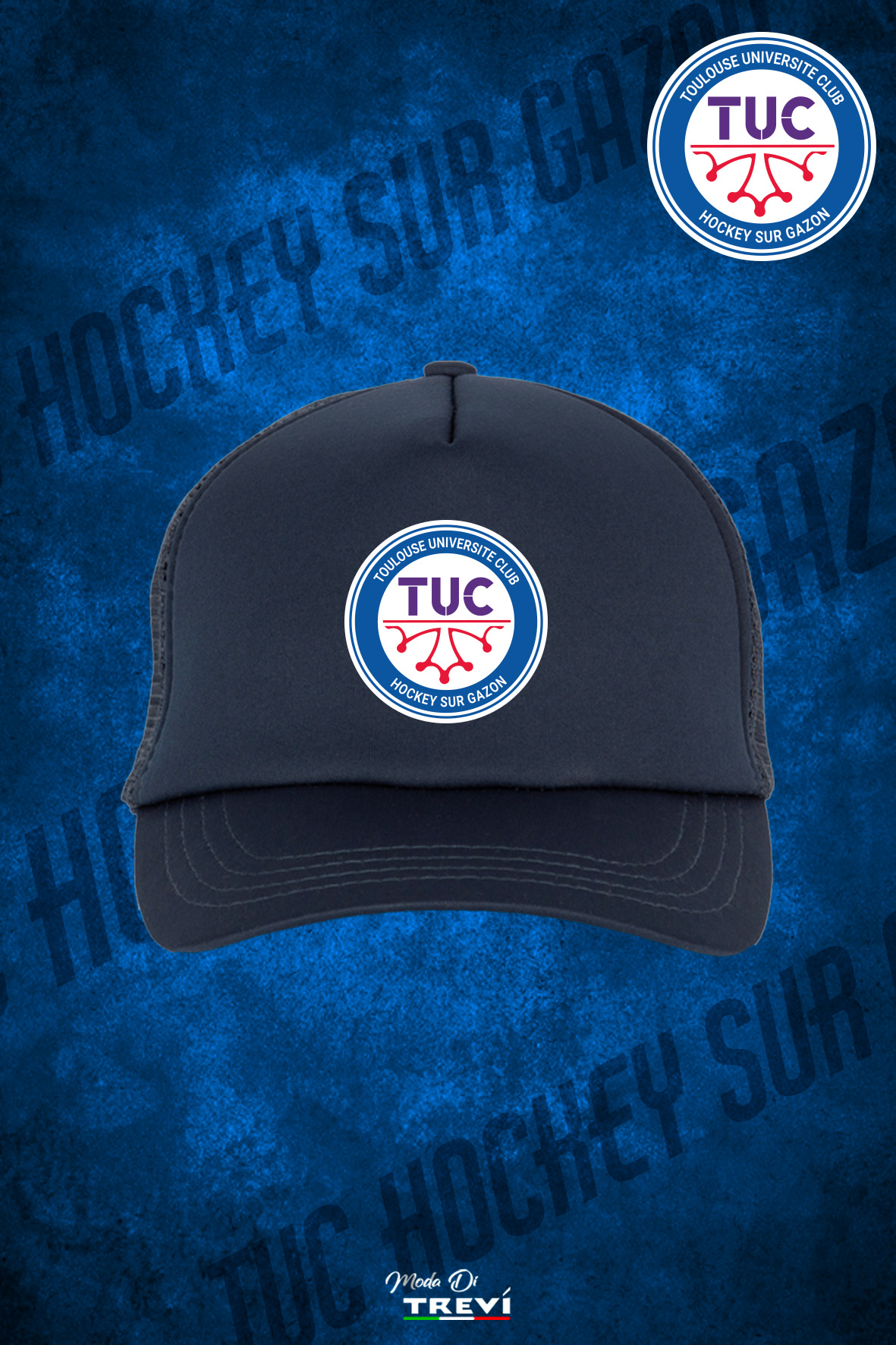 Casquette Trucker TUC Hockey sur Gazon – Marine