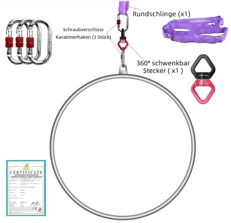 Cerceau aérien 95cm lyre 1 point – Image 6