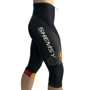 Corsaire cycliste femme CROSSLINE peau gel