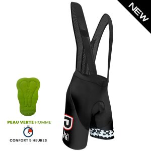 Cuissard homme Rouge/Noir Jura CG39 peau verte