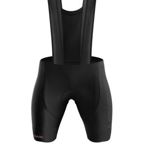 Cuissard cycliste homme avec bretelles Switch Black peau gel