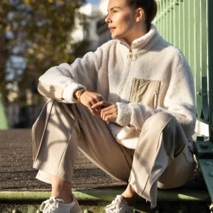 VESTE SHERPA ANGELE CRÈME