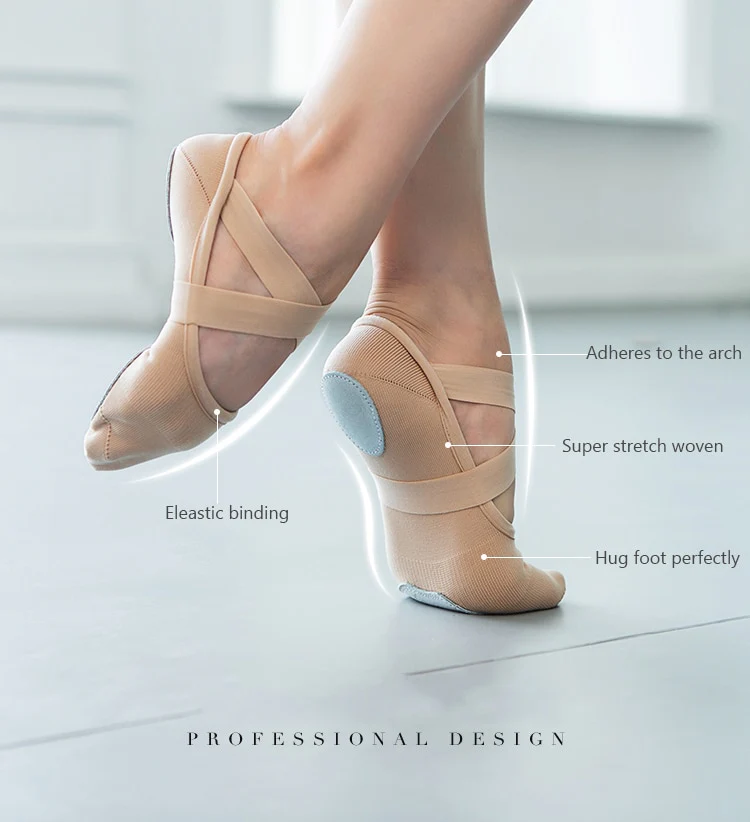 Chaussons danse et yoga durable et extensible – Image 6