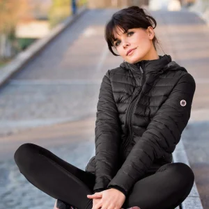 DOUDOUNE FINE RECYCLEE NOIR