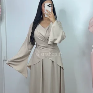 Abaya Jasmine Crème