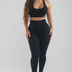 DEUXIÈME PEAU| Leggings Taille Haute PUSH UP - Noir
