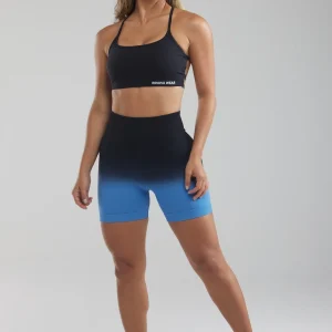 Short Bicolore Push Up - Reglisse Bleuté