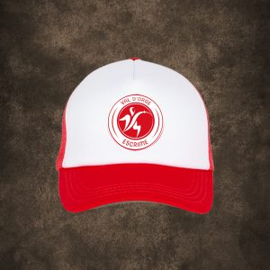 Casquette trucker rouge – Val d’Orge