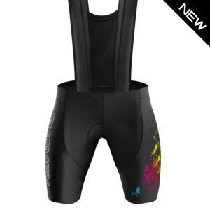 Cuissard cycliste homme avec bretelles Racer peau gel