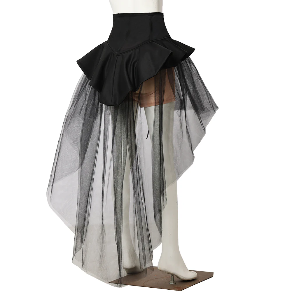 Ceinture corset avec jupe tulle coloris noir ou blanc – Image 7