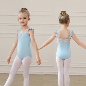 Justaucorps bretelles fantaisie Ondine