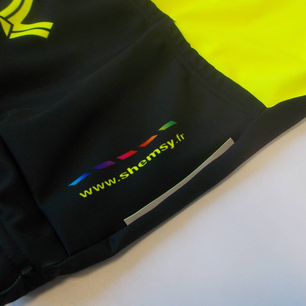 Maillot cycliste mi-saison MIXTE SWITCH FLUO – Image 7