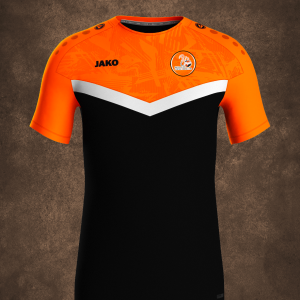 Tshirt ICONIC Orange/noir – St Pierre Handball