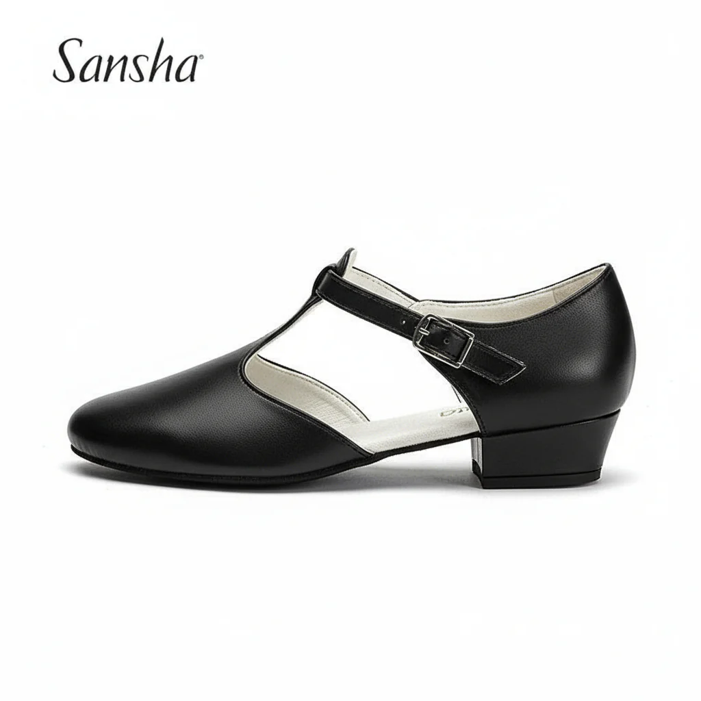 Chaussons danse cuir à talons Diva by Sansha T37 – Image 5