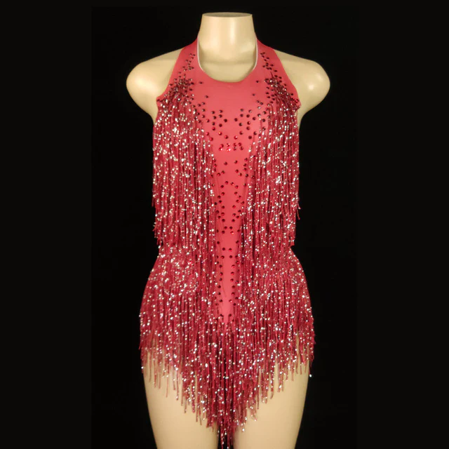 Body Strass avec Franges Joséphine XS au XL – Image 7