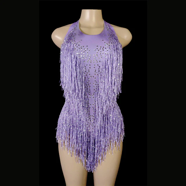 Body Strass avec Franges Joséphine XS au XL – Image 6