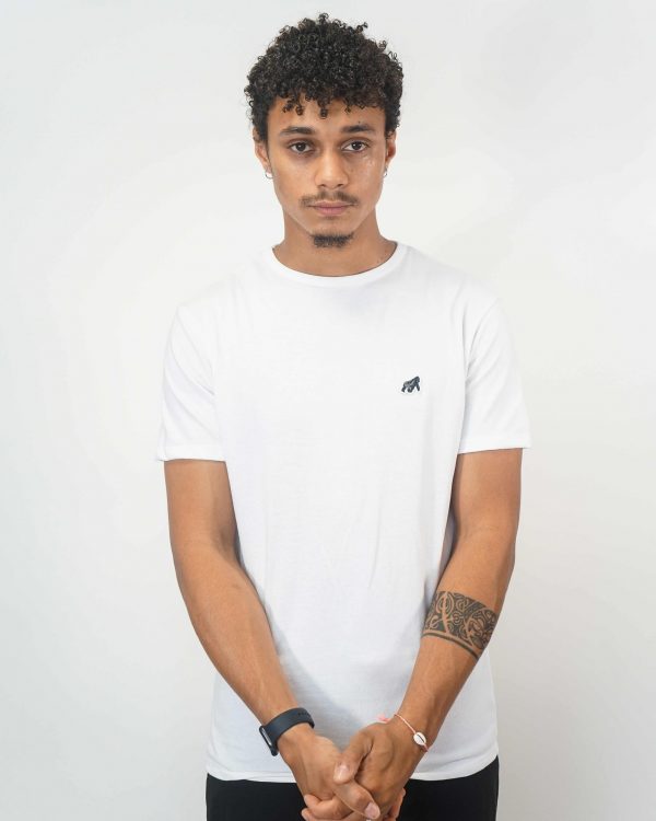 T-shirt blanc coton bio Made in France