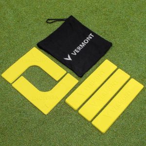 Tennis Court Line F. Yellow